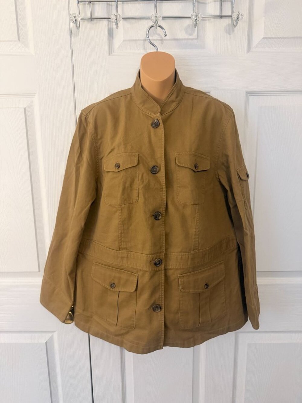 Vintage Ralph Lauren Womens Safari Jacket Plus Size 1X